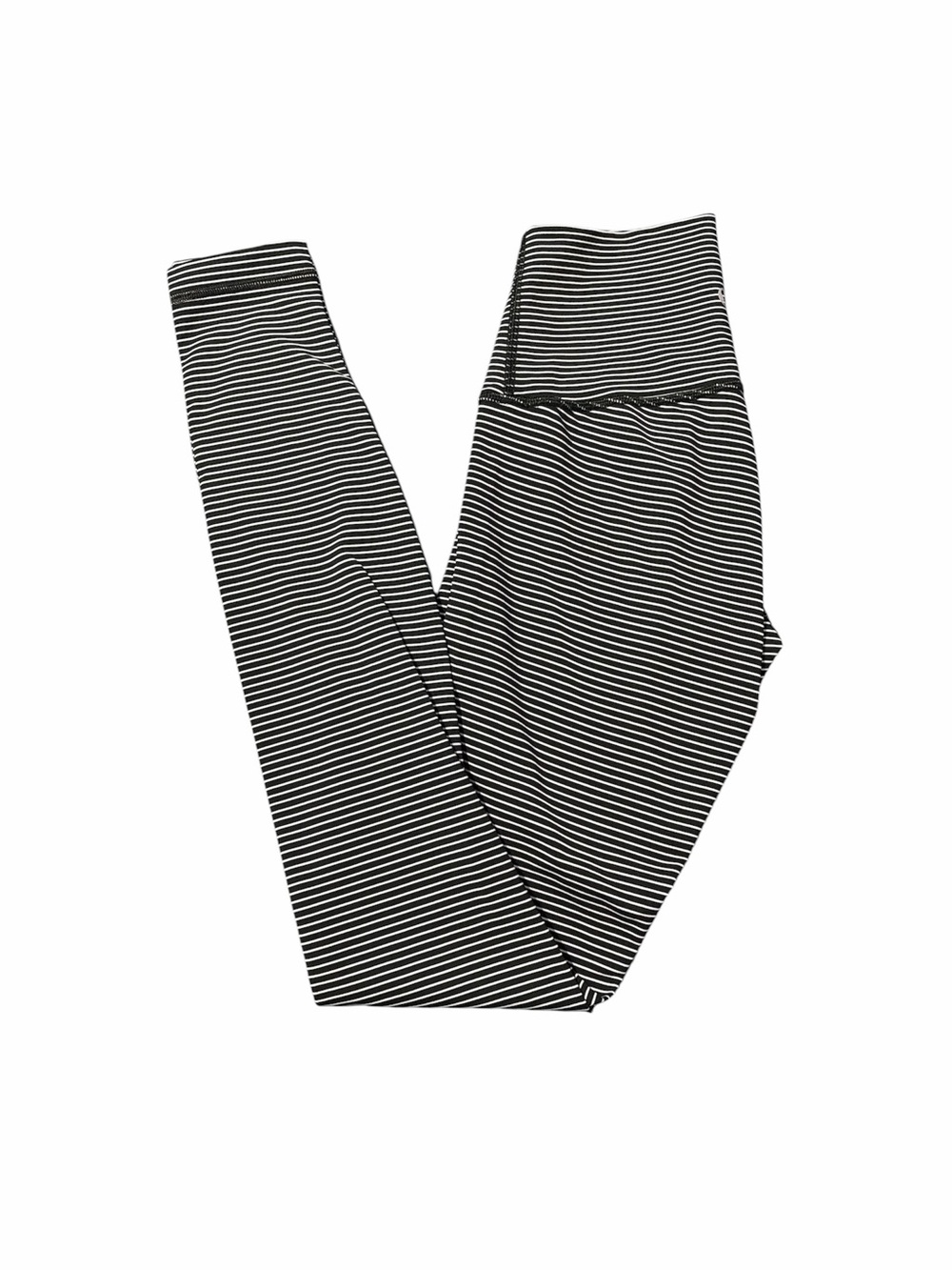 Lululemon Wunder Under High-Rise Tight 28" *Luxtreme Hype Stripe Black White